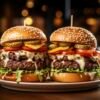 Mutton double Stack Burger (Non-Veg) - Image 2